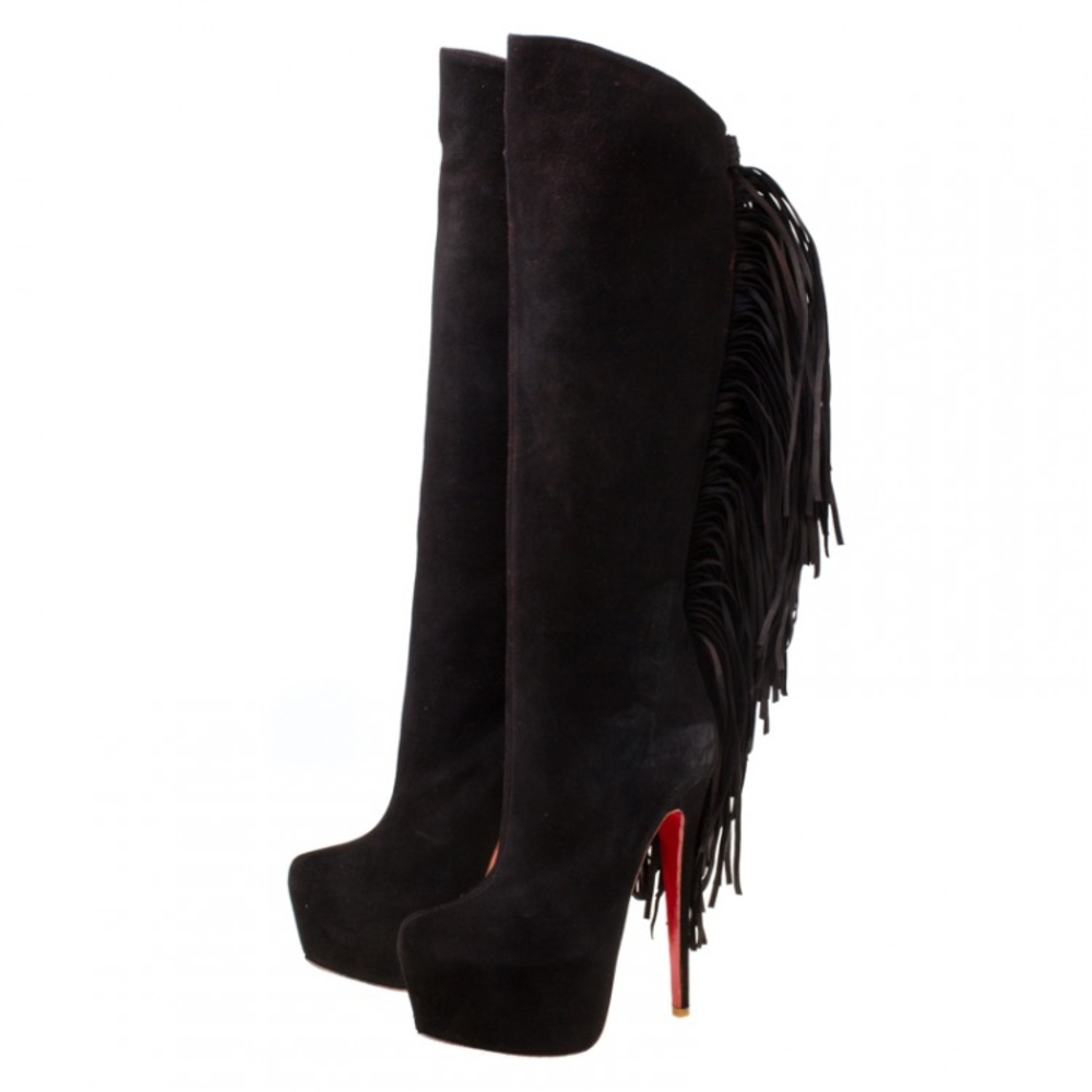 Christian Louboutin Interlopa Knee High Boots